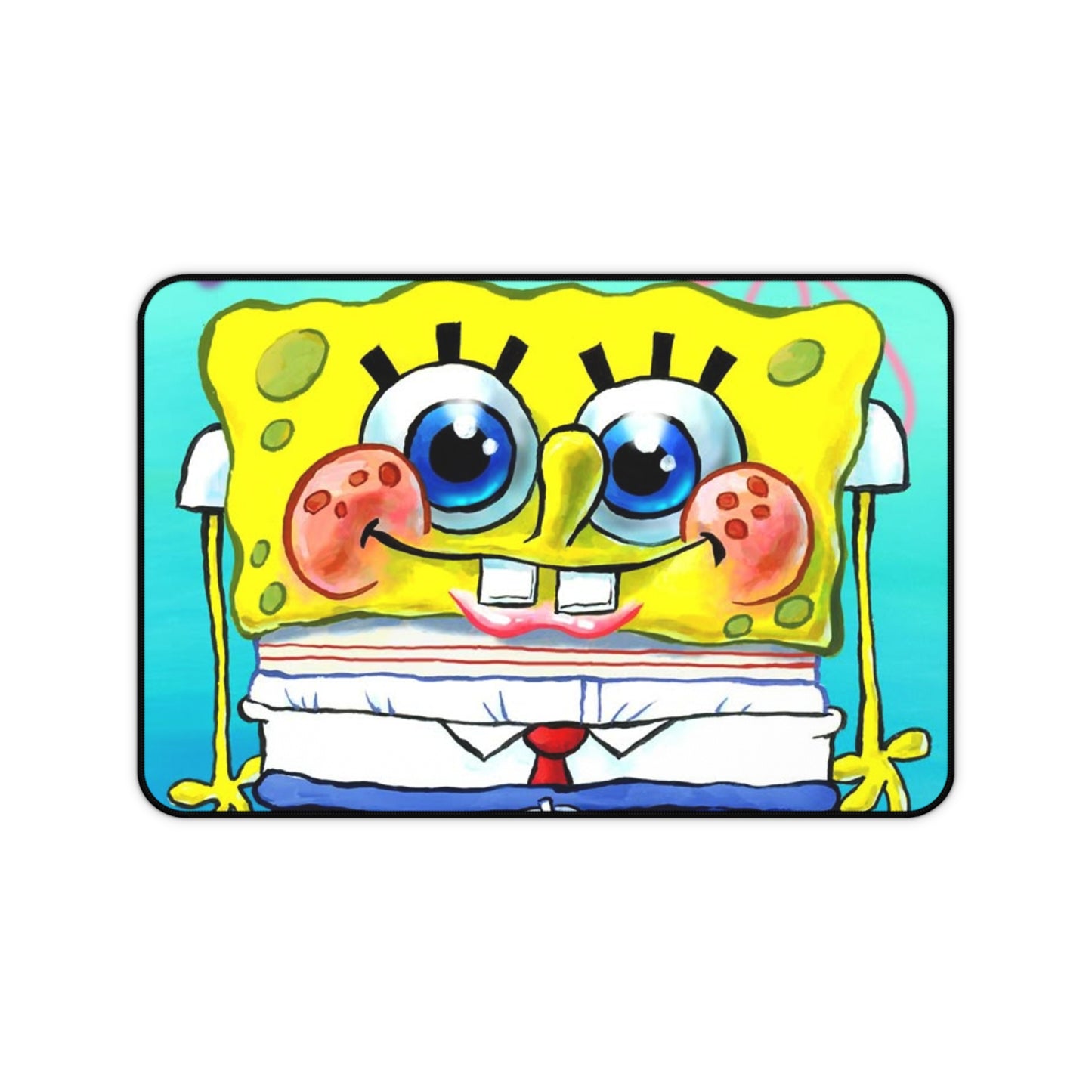 SpongeBob Desk Mat — Colorful Cartoon Mouse Pad